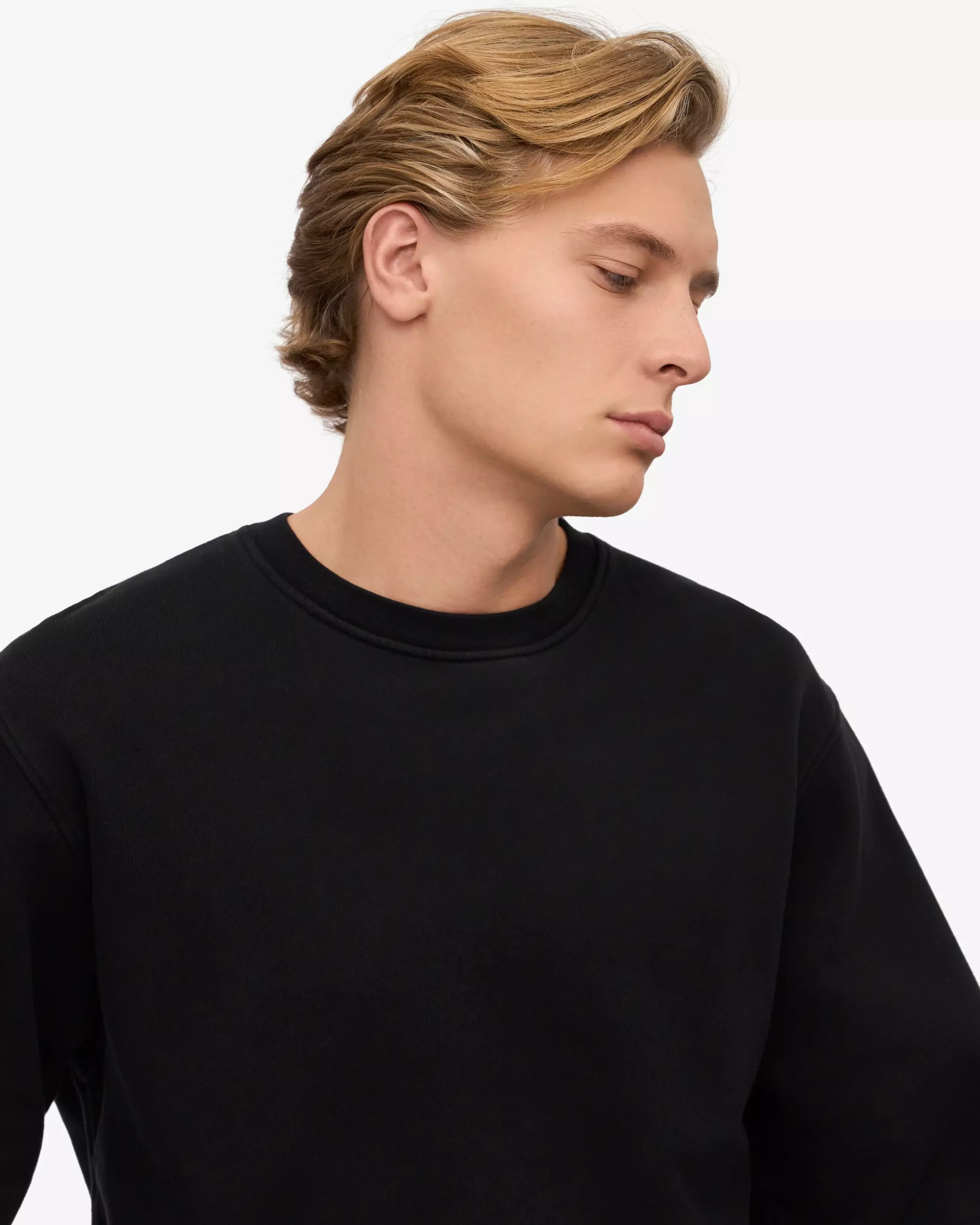 Colorful Standard Classic Organic Crew Sweatshirt Herren Deep Black